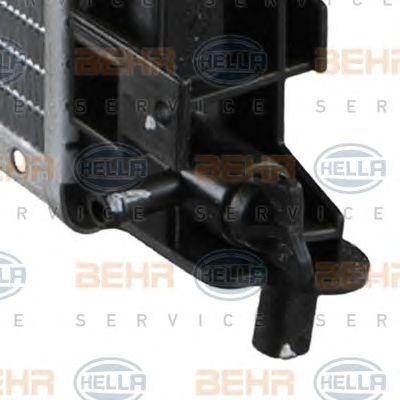 Радиатор, охлаждение двигател 8MK376726771 HELLA