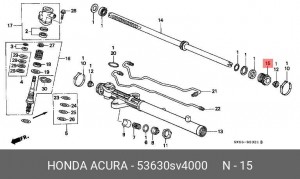 Деталь 53630SV4000 HONDA