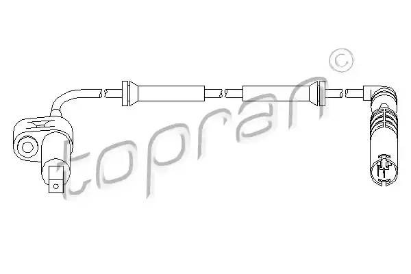 Датчик ABS 500 979 HANS PRIES