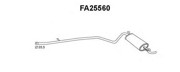 Глушитель выхлопных газов конечный FA25560 VENEPORTE