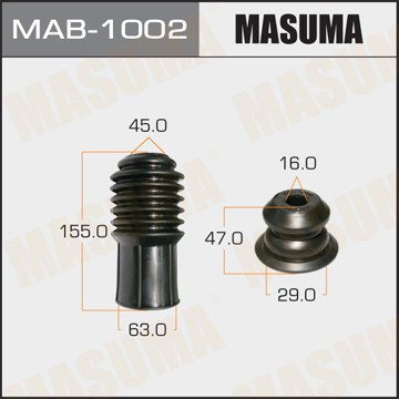 Пыльник амортизатора подвески MAB1002 MASUMA