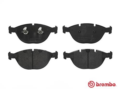 Комплект тормозных колодок, диско P06028 BREMBO