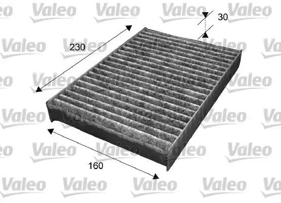 Фильтр, воздух во внутренном пространстве 715538 VALEO PHC