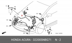 Жгут проводов 32200SNBG71 HONDA