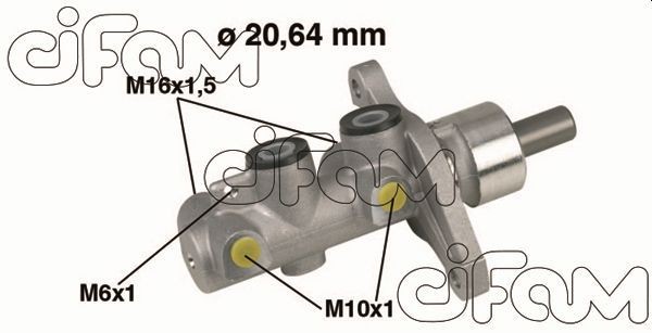 Главный тормозной цилиндр 202-346 CIFAM