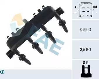 Катушка зажигания 80208 FAE