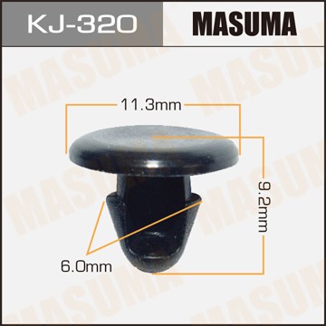 Клипса крепежная KJ320 MASUMA