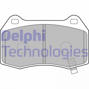 Комплект тормозных колодок, диско LP1838 DELPHI