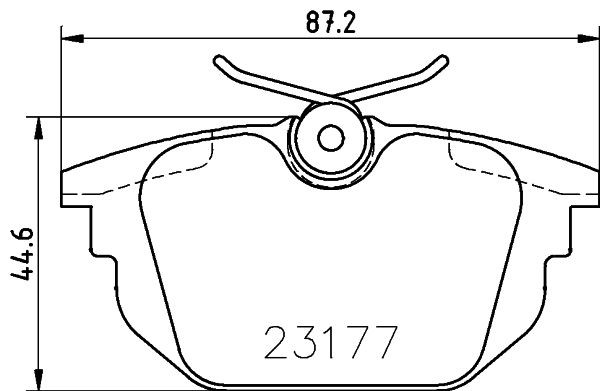 Вентилятор, конденсатор кондиционера 8EW 351 034-701 HELLA