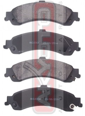 Колодки тормозные дисковые AKD-5936 AKYOTO