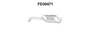 Глушитель выхлопных газов конечный FD30471 VENEPORTE