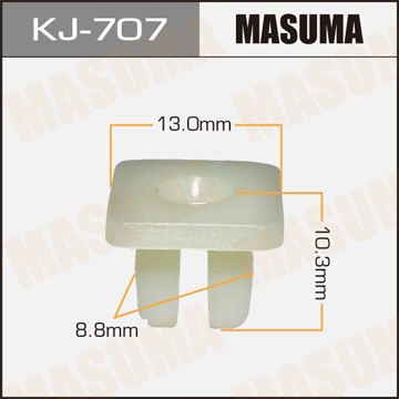 Клипса крепежная KJ707 MASUMA