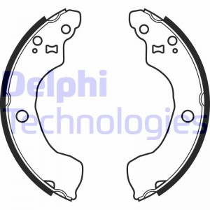 Комплект тормозных колодок LS1964 DELPHI