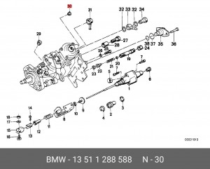 Покрышка 13 51 1 288 588 BMW
