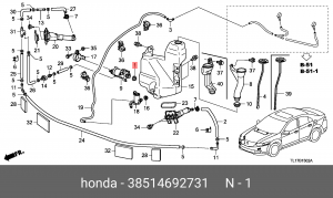Деталь 38514692731 HONDA