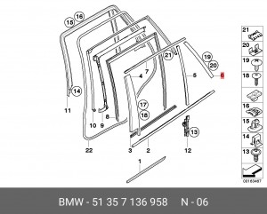 Деталь 51 35 7 136 958 BMW