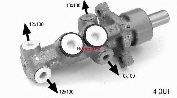 Главный тормозной цилиндр 132957B BENDIX JURID