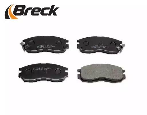 Комплект тормозных колодок, диско 21647 00 701 10 BRECK