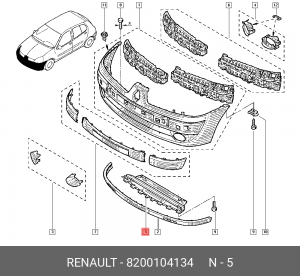 Деталь 8200104134 RENAULT