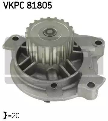 Водяной насос VKPC81805 SKF