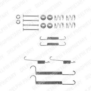 Комплектующие, тормозная колодка LY1048 DELPHI