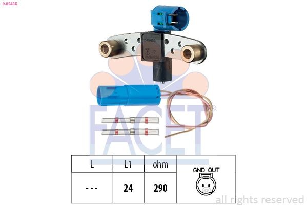 Ремкомплект, распределитель зажигания BT0098 FACET