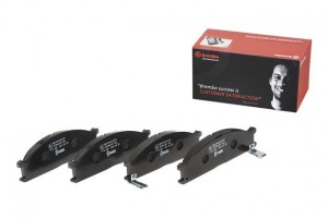 Комплект тормозных колодок, диско P24026 BREMBO