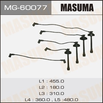 Провода высоковольтные системы зажигания (комплект) MG60077 MASUMA