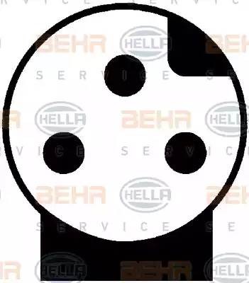 Вентилятор, охлаждение двигателя 8EW 009 158-711 HELLA