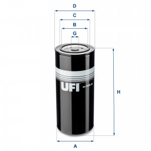 Топливный фильтр 24.336.00 UFI