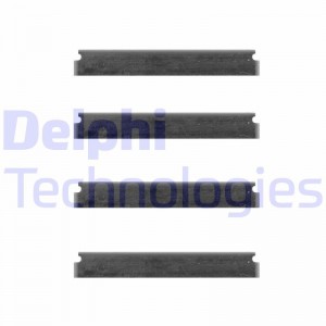 Комплектующие, колодки дискового тормоза LX0061 DELPHI