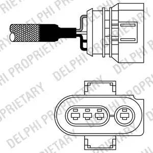 Лямбда-зонд ES10987-12B1 DELPHI
