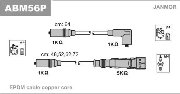 Жгут проводов ABM56P JANMOR