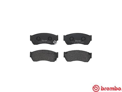 Комплект тормозных колодок, диско P79005 BREMBO