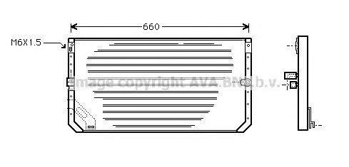 Конденсатор, кондиционер TO5031 AVA