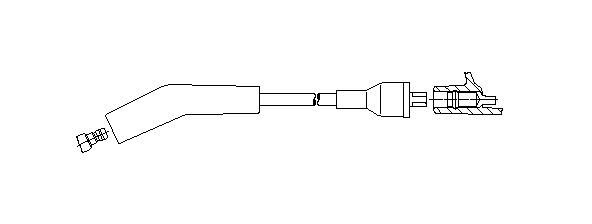 Провод зажигания 3A5360 BREMI