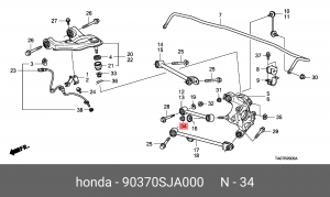 Деталь 90370SJA000 HONDA