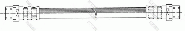 Тормозной шланг 9001291 GIRLING