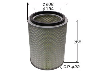 Фильтр воздушный A576 VIC