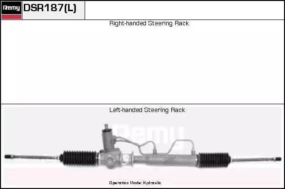 Рулевой механизм DSR187L DELCO REMY