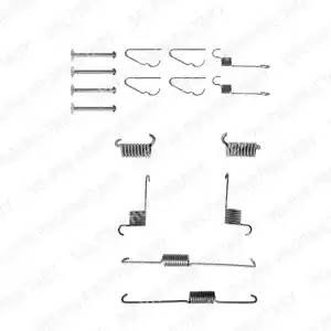 Комплектующие, тормозная колодка LY1058 DELPHI