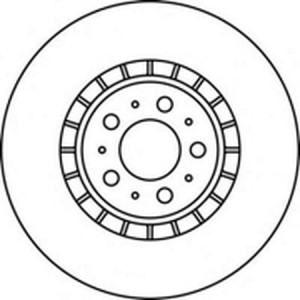 Тормозной диск 562217B BENDIX JURID