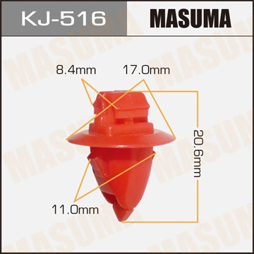 Клипса крепежная KJ516 MASUMA