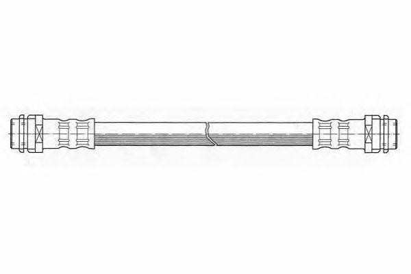 Тормозной шланг FHY2208 FERODO