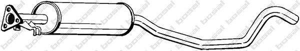 Средний глушитель выхлопных газов 281-159 BOSAL