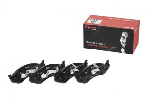 Комплект тормозных колодок, диско P37004 BREMBO