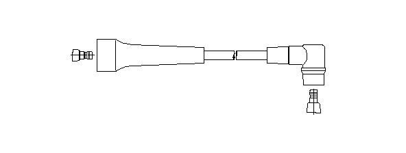 Провод зажигания 77948 BREMI