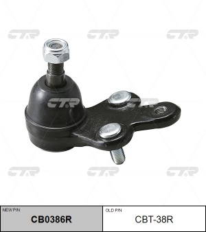 Опора шаровая подвески CBT-38R CTR