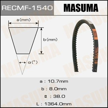 Ремень приводной 1540 MASUMA