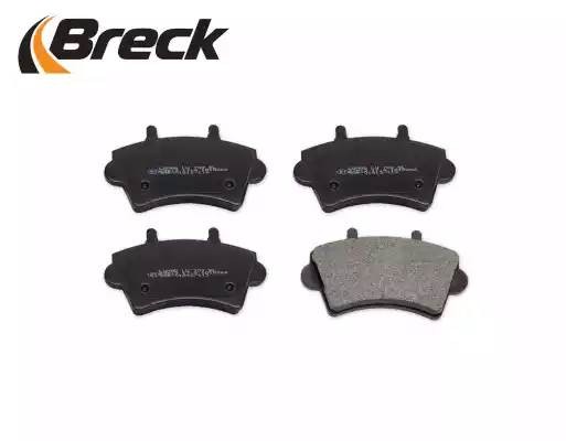 Комплект тормозных колодок, диско 236130070300 BRECK